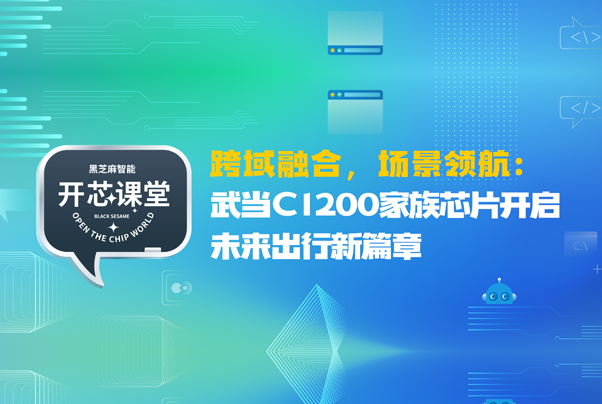 跨域融合，場景領(lǐng)航：武當(dāng)C1200家族芯片開啟未來出行新篇章